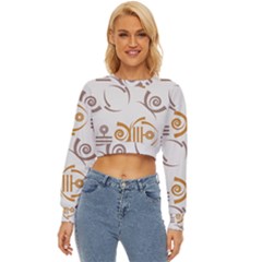 Abstract Pattern Geometric Backgrounds   Lightweight Long Sleeve Sweatshirt by Eskimos