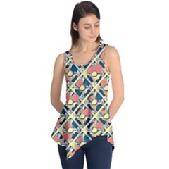 Spotted Chex Sleeveless Tunic by MijizaCreations