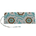 Abstract pattern geometric backgrounds   Roll Up Canvas Pencil Holder (S) View1