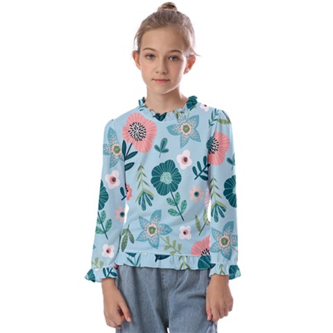 Flower Kids  Frill Detail Tee by zappwaits