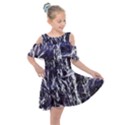 Abstract light games 5 Kids  Shoulder Cutout Chiffon Dress View1