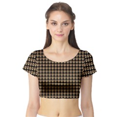 Olimedblk Short Sleeve Crop Top by violetheavensky