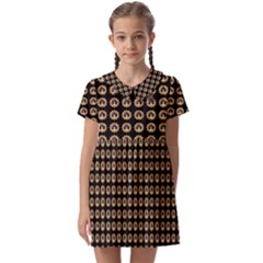 Olimedblk Kids  Asymmetric Collar Dress by violetheavensky