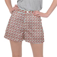 Kawaii Jam Pattern Aqua Ripstop Shorts by violetheavensky