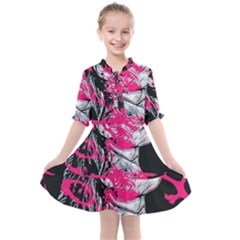 Shaman Number Two Kids  All Frills Chiffon Dress by MRNStudios