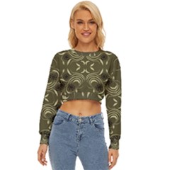 Folk Flowers Print Floral Pattern Ethnic Art Lightweight Long Sleeve Sweatshirt by Eskimos