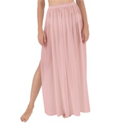 Gossamer Pink Maxi Chiffon Tie-up Sarong by retrotoomoderndesigns