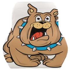 Bulldog-cartoon-illustration-11650862 Car Seat Back Cushion  by jellybeansanddinosaurs