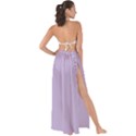 Orchid Bloom Maxi Chiffon Tie-Up Sarong View2