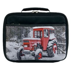 Tractor Parked, Olympus Mount National Park, Greece Lunch Bag by dflcprintsclothing