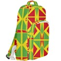 Abstract pattern geometric backgrounds   Double Compartment Backpack View2