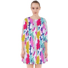 Acryl Paint Smock Dress by CoshaArt