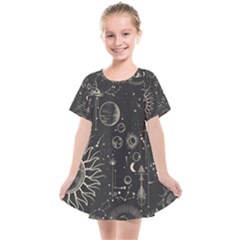 Mystic Patterns Kids  Smock Dress by CoshaArt