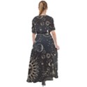 Mystic patterns Waist Tie Boho Maxi Dress View2