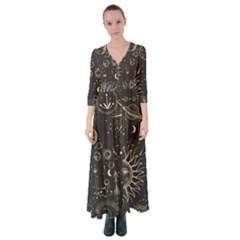 Mystic Patterns Button Up Maxi Dress by CoshaArt