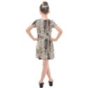 Luxury Snake Print Kids  Cross Web Dress View2