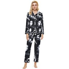 Mrn Echo Womens  Long Sleeve Velvet Pocket Pajamas Set by MRNStudios