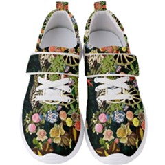 Tropical Pattern Men s Velcro Strap Shoes by CoshaArt