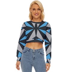 Abstract Pattern Geometric Backgrounds   Lightweight Long Sleeve Sweatshirt by Eskimos