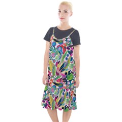 Floral Camis Fishtail Dress by Sparkle