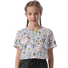 Floral Kids  Basic Tee by Sparkle