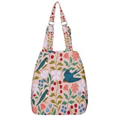 Floral Center Zip Backpack by Sparkle