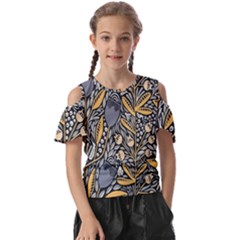 Floral Kids  Butterfly Cutout Tee by Sparkle