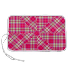 Pink Tartan-10 Pen Storage Case (s) by tartantotartanspink2