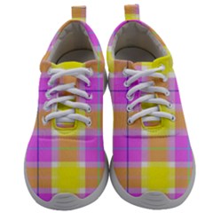 Pink Tartan-8 Mens Athletic Shoes by tartantotartanspink2