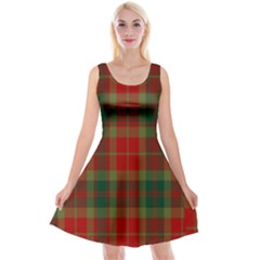 78th  Fraser Highlanders Tartan Reversible Velvet Sleeveless Dress by tartantotartansreddesign