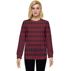 Tartan Red Hidden Pocket Sweatshirt by tartantotartansallreddesigns