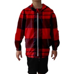 Macduff Modern Tartan 2 Kids  Hooded Windbreaker by tartantotartansallreddesigns