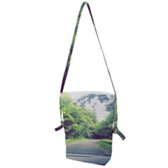 Photo Vue Sur Forêt  Folding Shoulder Bag by kcreatif