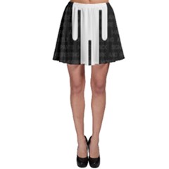 A Wordsearch For Our Times Skater Skirt by WetdryvacsLair