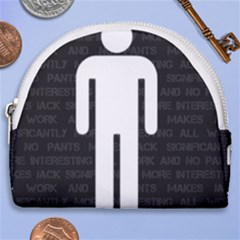 All Work And No Pants Makes Jack Significantly More Interesting Horseshoe Style Canvas Pouch by WetdryvacsLair