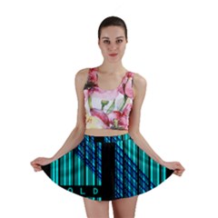 Folding For Science Mini Skirt by WetdryvacsLair