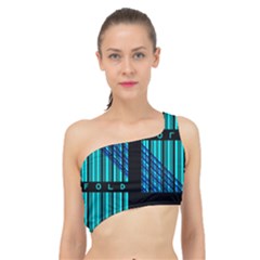 Folding For Science Spliced Up Bikini Top  by WetdryvacsLair