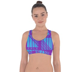 Fold At Home Folding Cross String Back Sports Bra by WetdryvacsLair