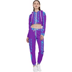 Fold At Home Folding Cropped Zip Up Lounge Set by WetdryvacsLair