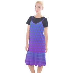 Hex Circle Points Vaporwave One Camis Fishtail Dress by WetdryvacsLair