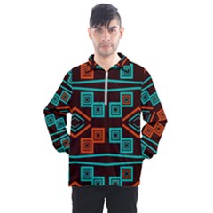 Abstract Pattern Geometric Backgrounds   Men s Half Zip Pullover by Eskimos