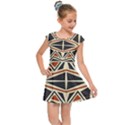 Abstract geometric design    Kids  Cap Sleeve Dress View1