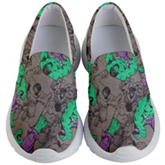 Incredible Hulk Kids  Lightweight Slip Ons by incrediblehulk