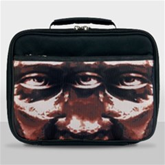 Creepy Head Portrait Artwork Lunch Bag by dflcprintsclothing