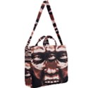 Creepy Head Portrait Artwork Square Shoulder Tote Bag View2