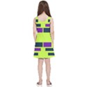 Abstract pattern geometric backgrounds Kids  Lightweight Sleeveless Dress View2