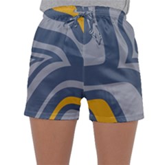 Abstract Pattern Geometric Backgrounds Sleepwear Shorts by Eskimos