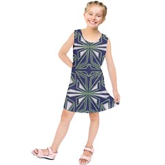 Abstract Pattern Geometric Backgrounds Kids  Tunic Dress by Eskimos