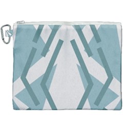 Abstract Pattern Geometric Backgrounds Canvas Cosmetic Bag (xxxl) by Eskimos