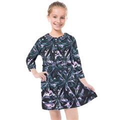 Indecisive Kids  Quarter Sleeve Shirt Dress by MRNStudios